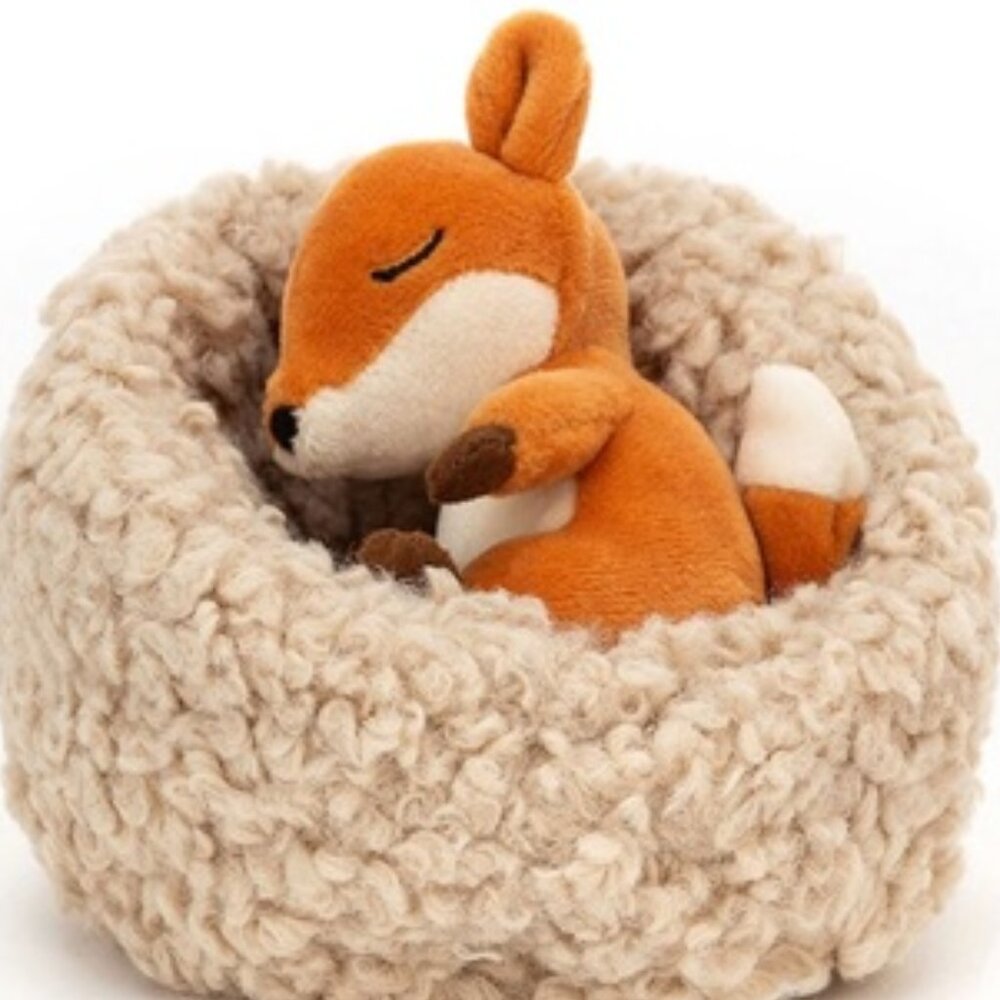 Jellycat hibernating fox